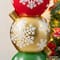 Glitzhome® 36.25" Christmas Resin Stacked Ornament Porch Decor